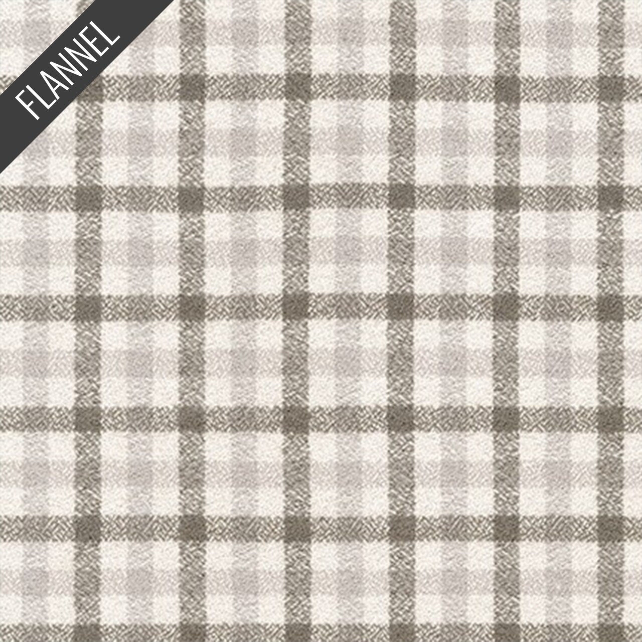 Mammoth Junior Windowpane Plaid Flannel in Dove (srkf-19842-412) | Mammoth Junior Flannel | RK House of Flannel | Robert Kaufman